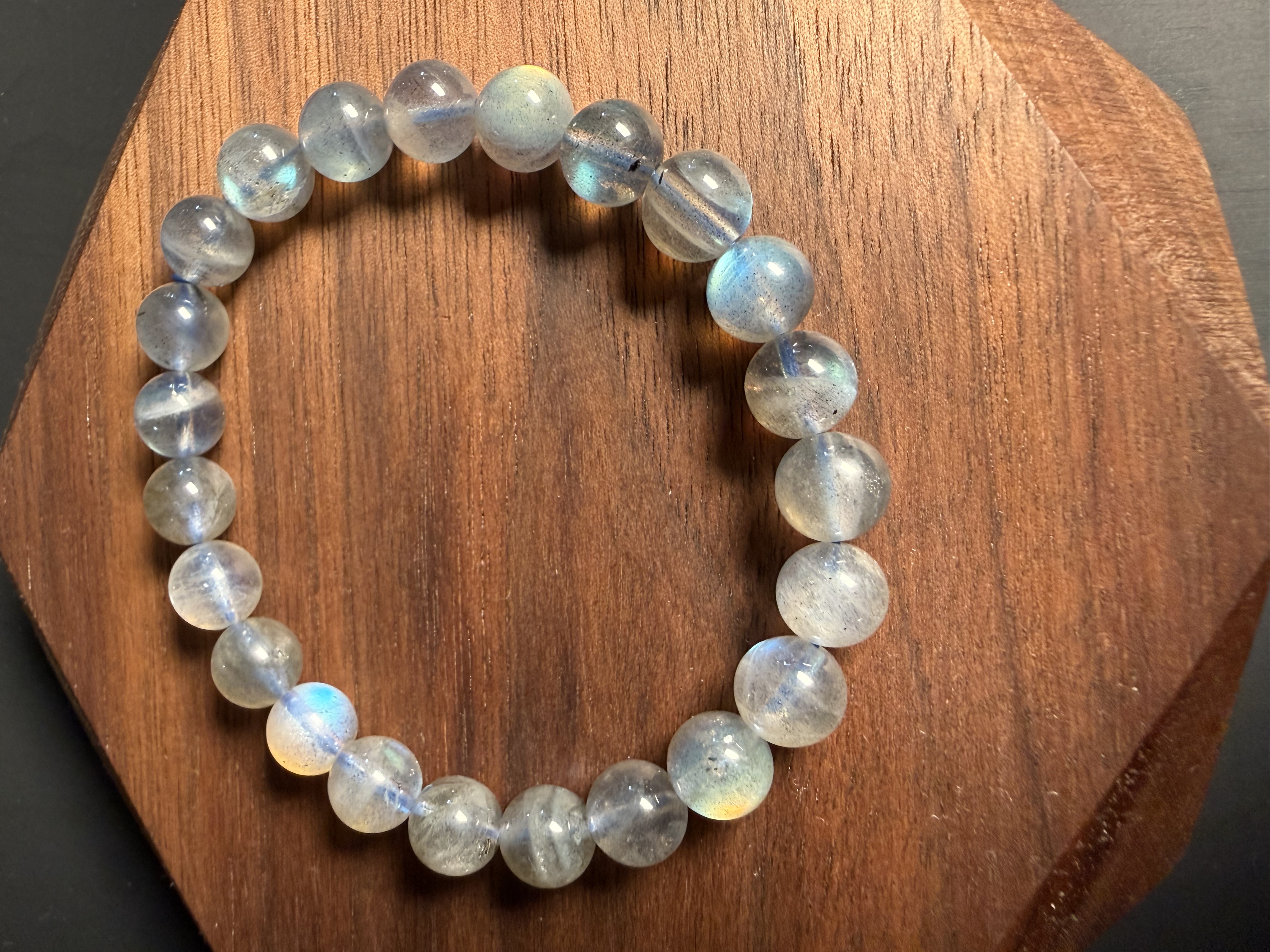 灰月光手串 (8mm) (Option 3)