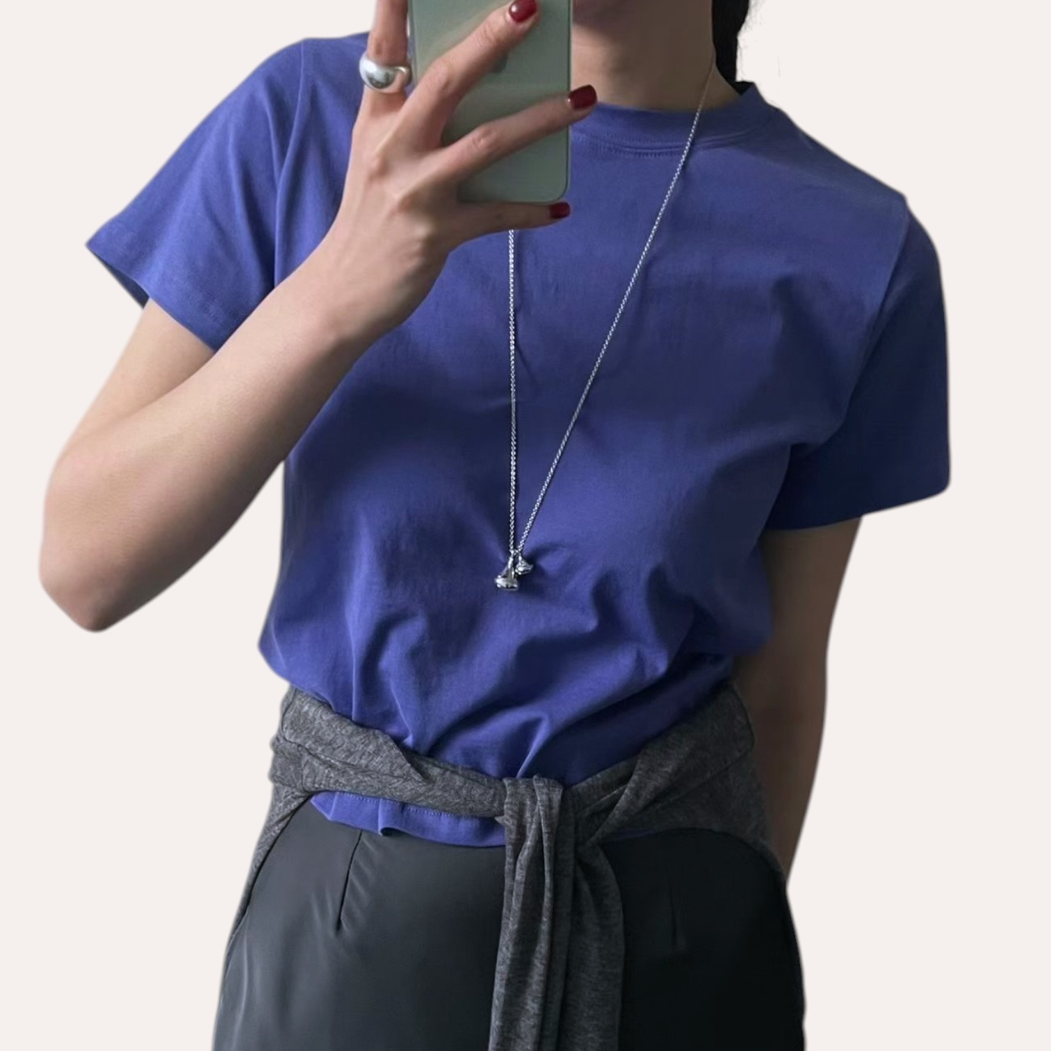 221033 淨色短袖Tee