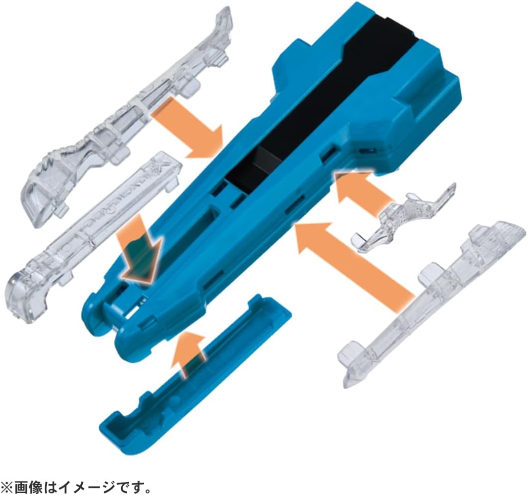爆旋陀螺X BEYBLADE X BX-42 橡膠藍色手柄 (日版)