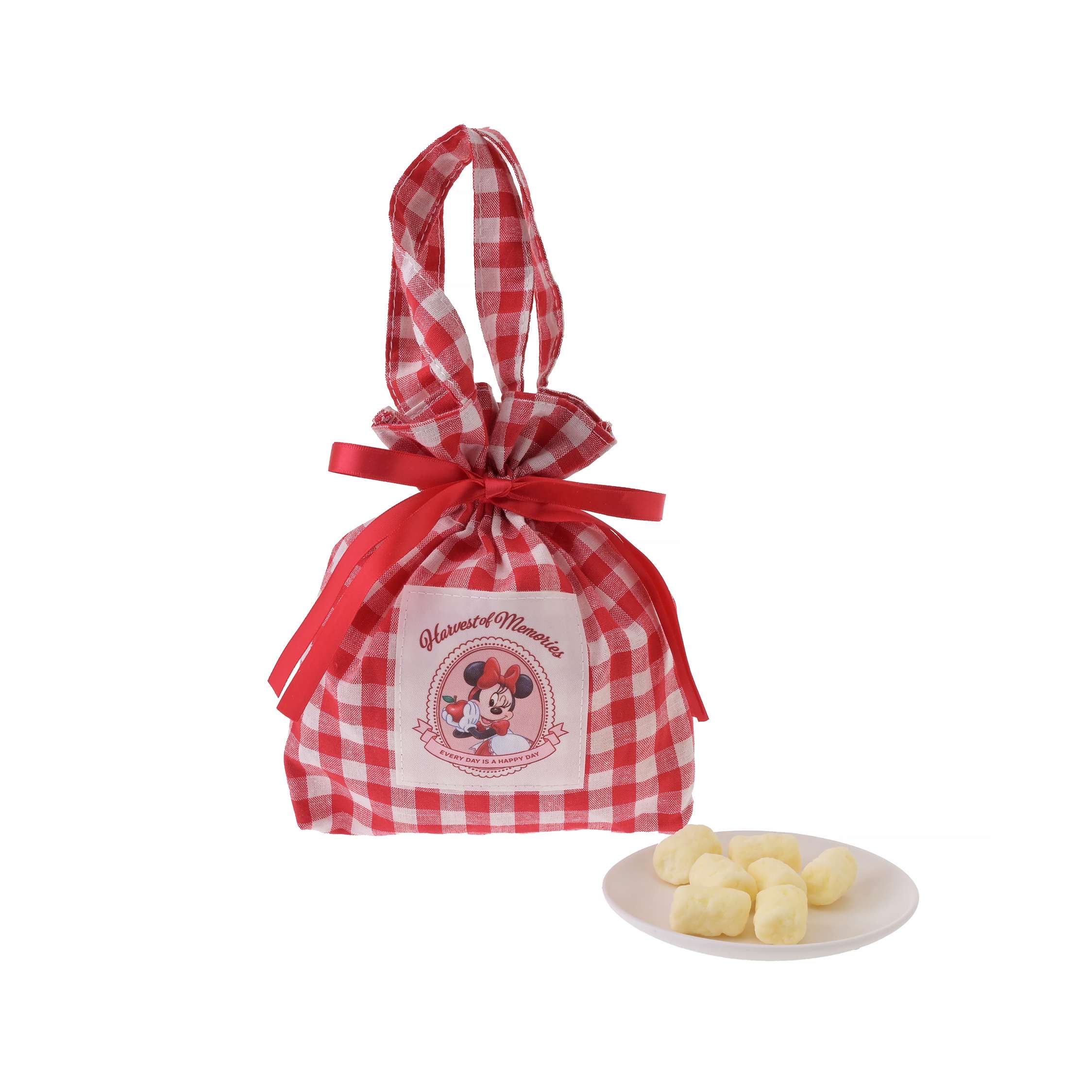  🎀【預訂】Disney APPLE FLAVOR Minnie 束袋&棉花糖
