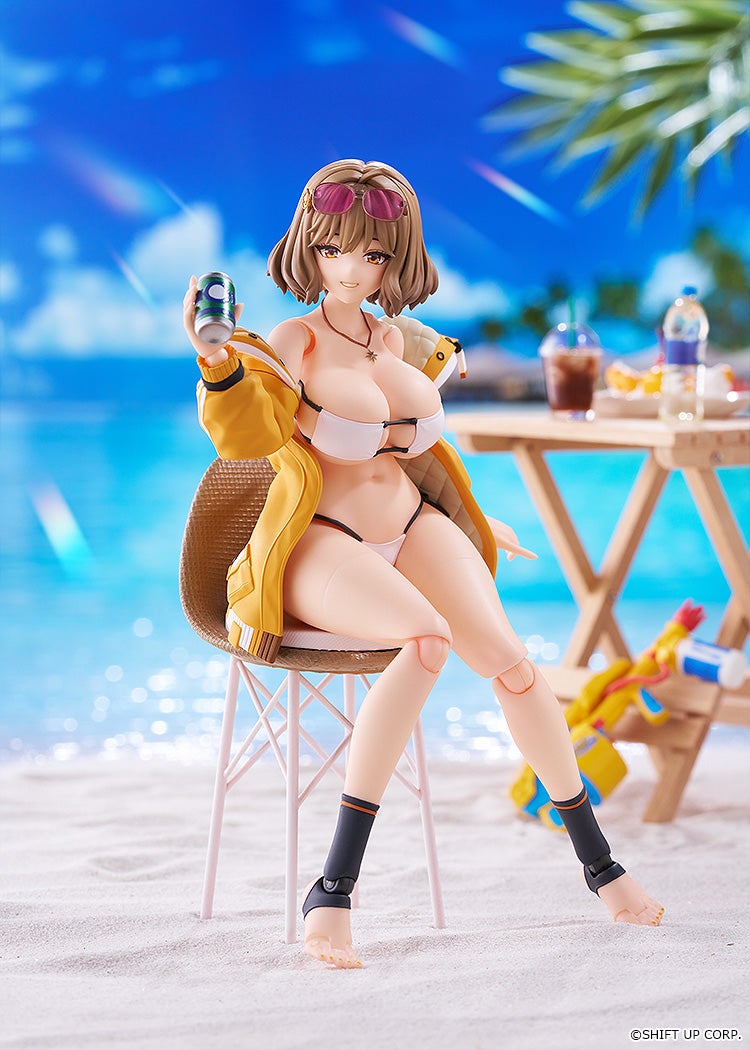 (預訂訂金 $200 / $300) (總價 $680 / $848) Max Factory figma 696 勝利女神：妮姬 阿妮斯：閃耀夏日 (行版普通版 / 日版特典版) NIKKE Anis