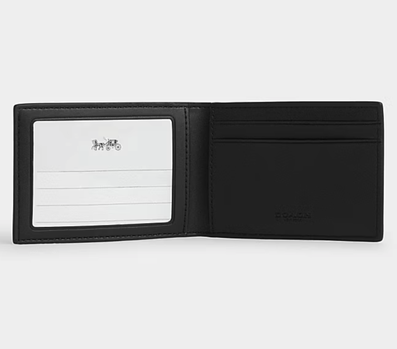 COACH Billfold Wallet In Signature Canvas