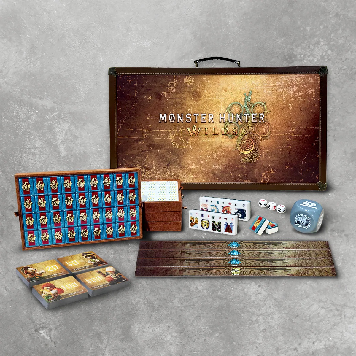 📦訂購 台灣代購 東方不敗 x Monster Hunter Wilds 魔物獵人荒野 聯名 麻雀套裝