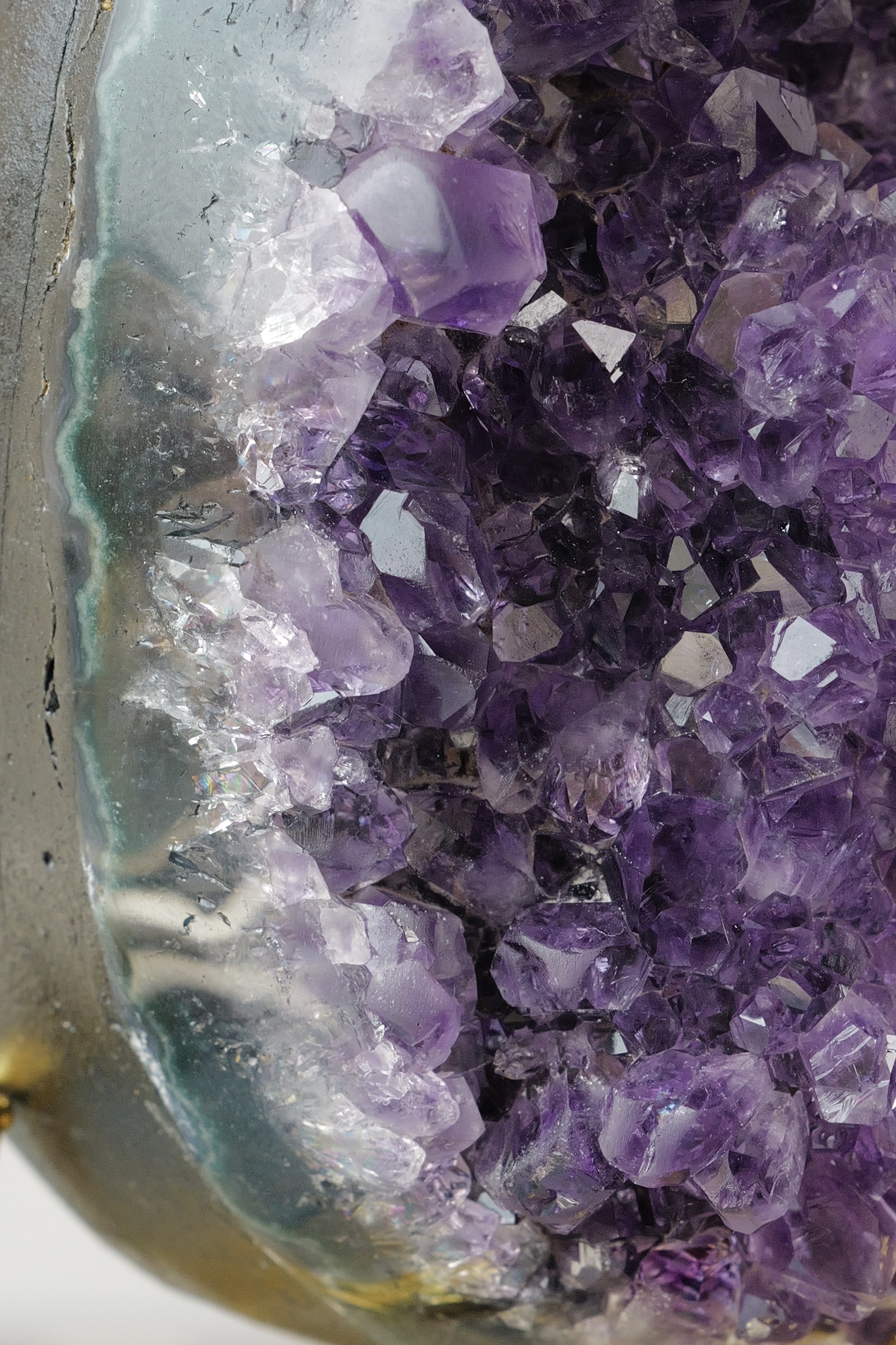 ༒ 10cm 紫水晶 晶牙蛋༒ AM.5002C2JGAA8-RA27*5EN