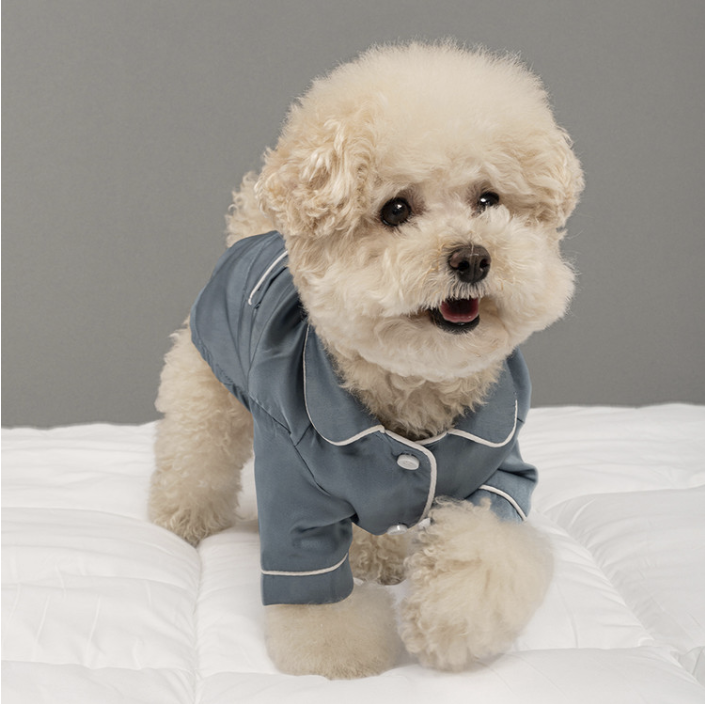 *SuperPet🇰🇷狗狗高級絲綢風睡衣