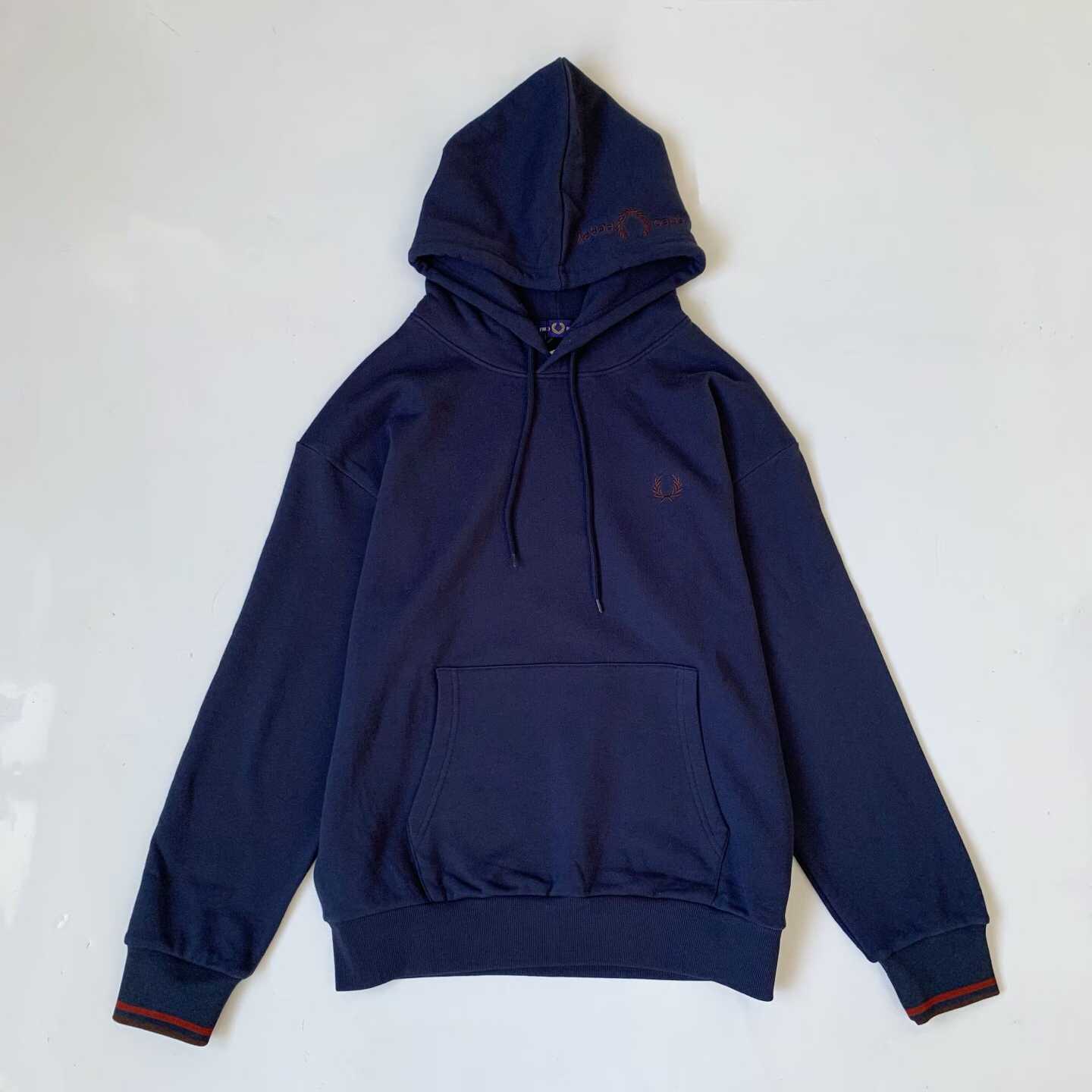 預訂 Fred Perry 麥穗連帽毛圈衛衣 [貨號26A771]