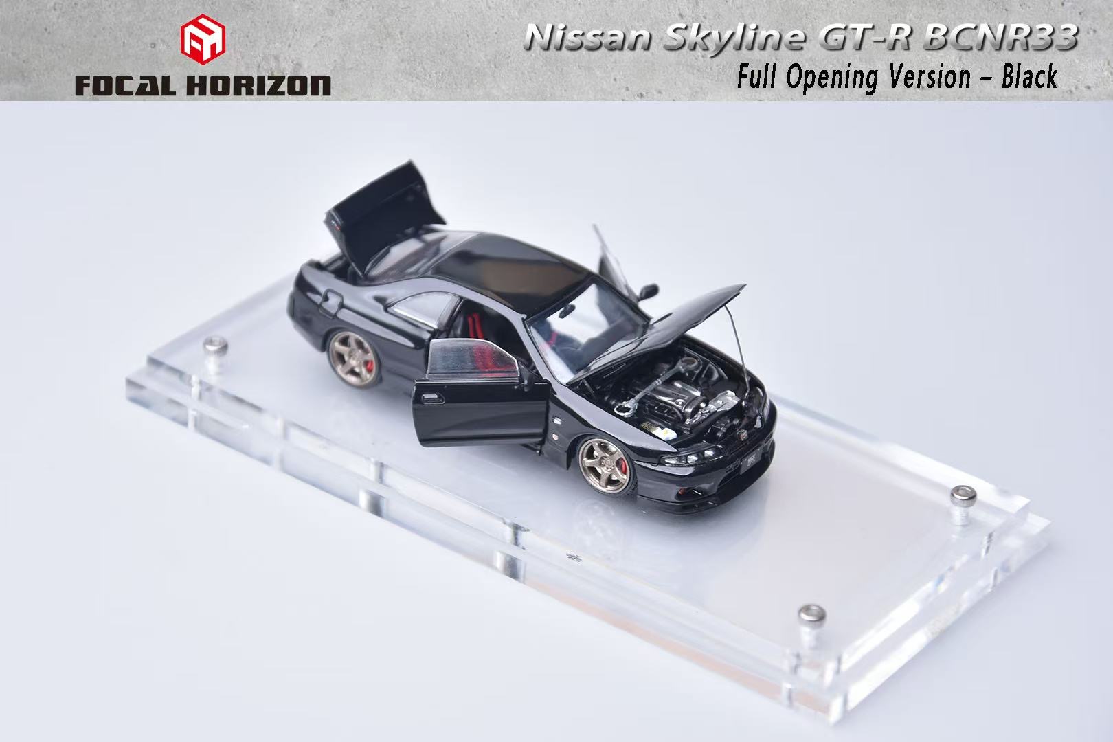 PRE-ORDER Focal Horizon 1/64 Skyline R33, GT-R 4th Generation BCNR33 Original Diecast model
