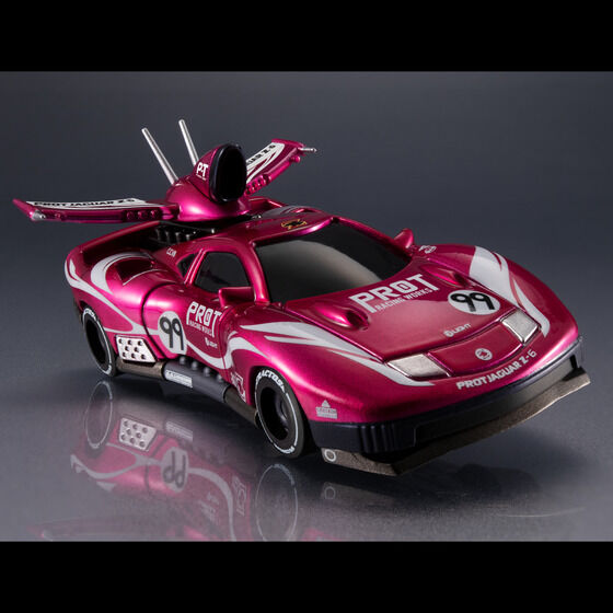 (預訂訂金 $200) (總價 $493) (魂限) MegaHouse C.F.C. Cyber​​ Formula Collection -Heritage Edition- 新世紀GPX 高智能方程式 ~繼承豹之魂 (原型豹 Z-6 / 隱形豹 Z-7) 2車 套裝 (連特典立牌及金屬牌2款) (行版)