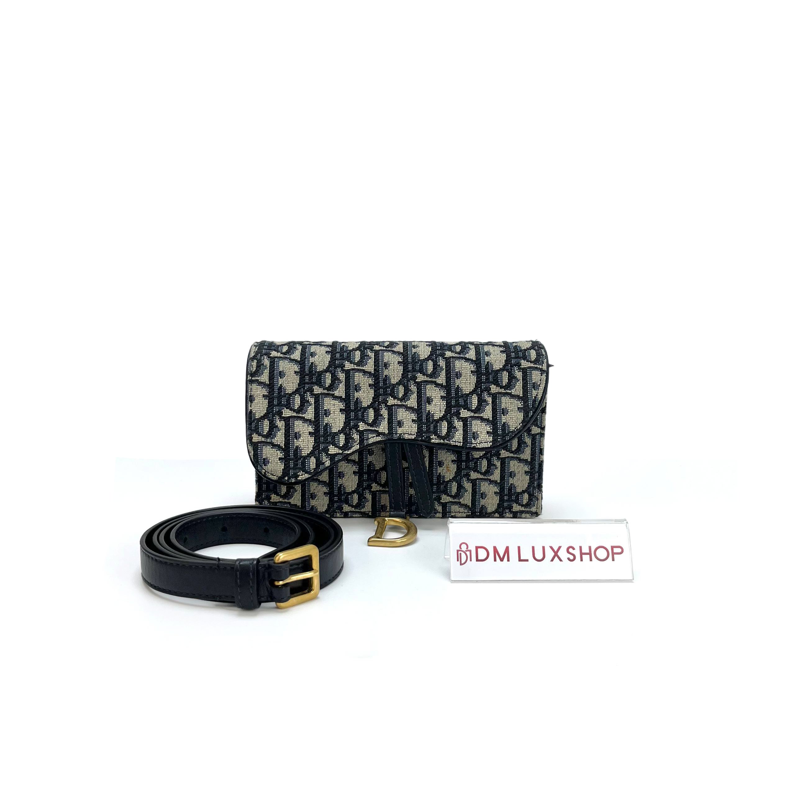 Dior Oblique Saddle Belt Bag GHW