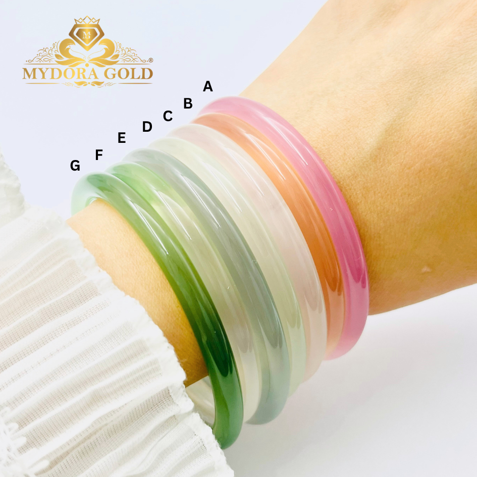 MYDORA Gelang Chalcedony Jade
