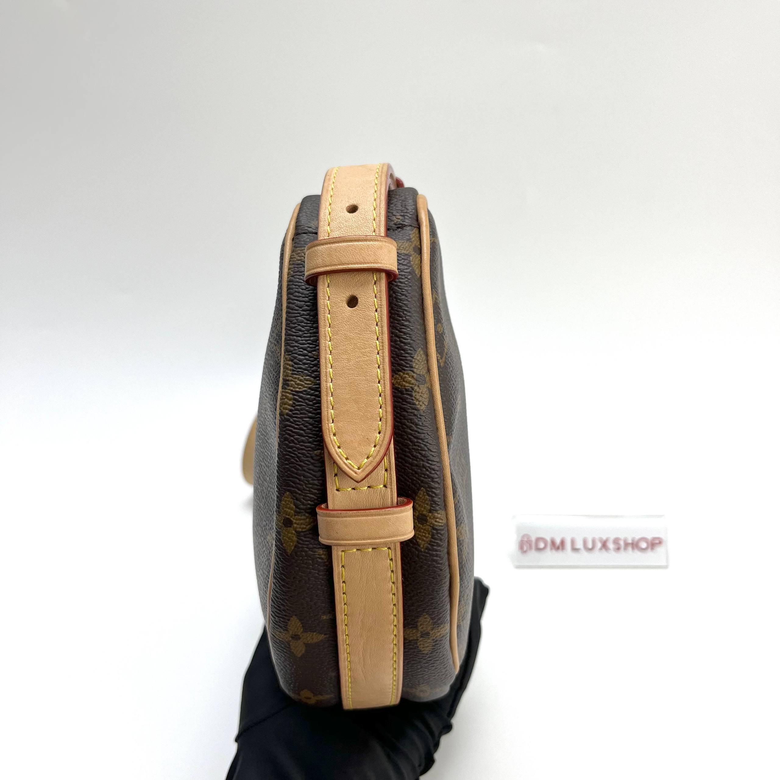 LV Monogram Croissant PM GHW