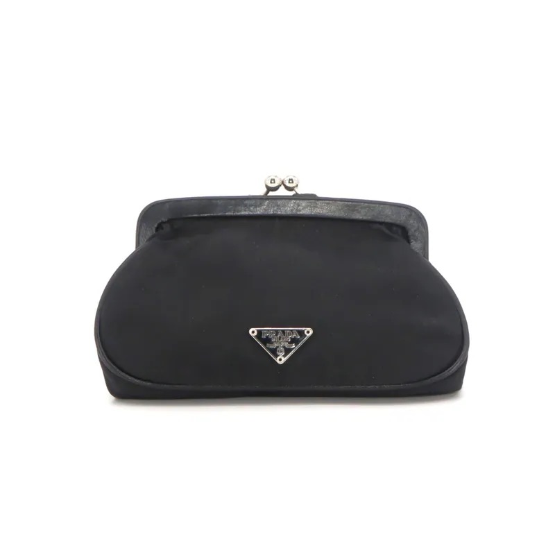 Prada Tessuto Kiss-Lock Purse