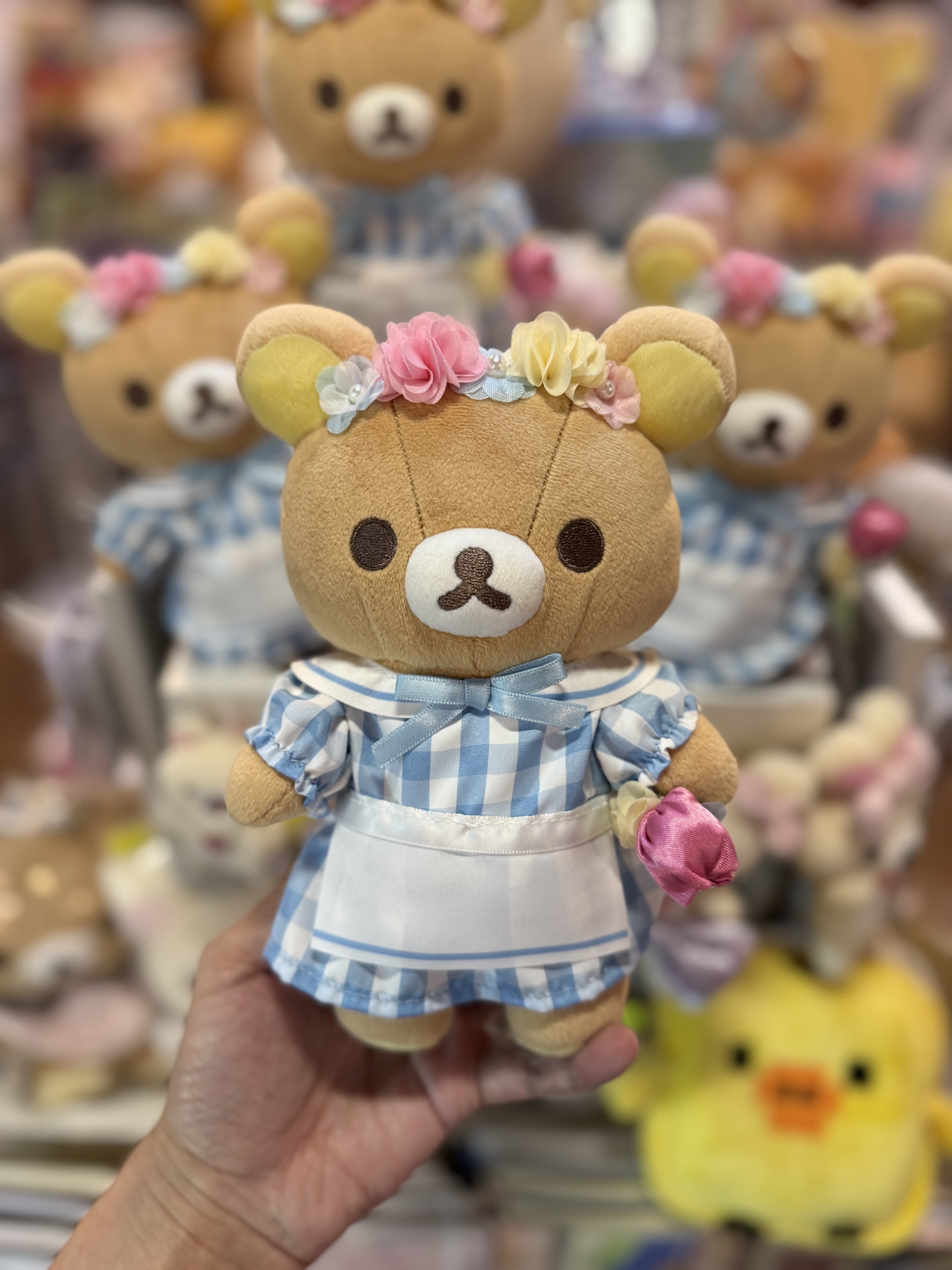 《現貨》全新日本東京站/梅田專店限定Rilakkuma 花花造型公仔