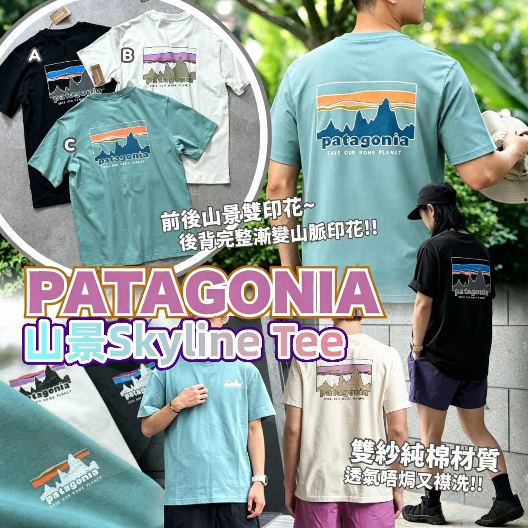 Patagonia 山景Skyline Tee 