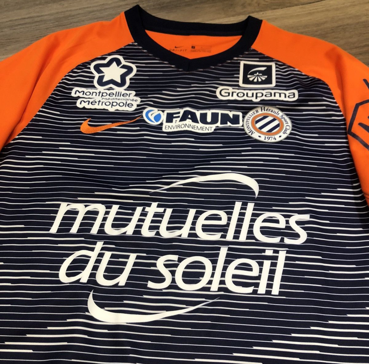 Montpellier 18/19 home shirt