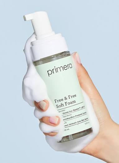 韓國 Primera Free & Free Soft Foam 私密處弱酸性清潔護理泡沫 150ml 新包裝