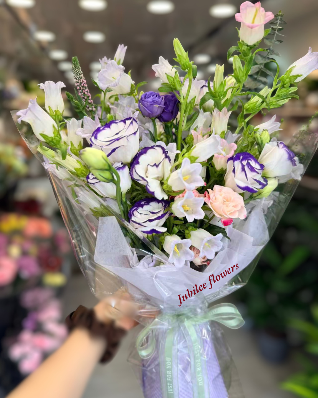 洋桔梗混搭花束