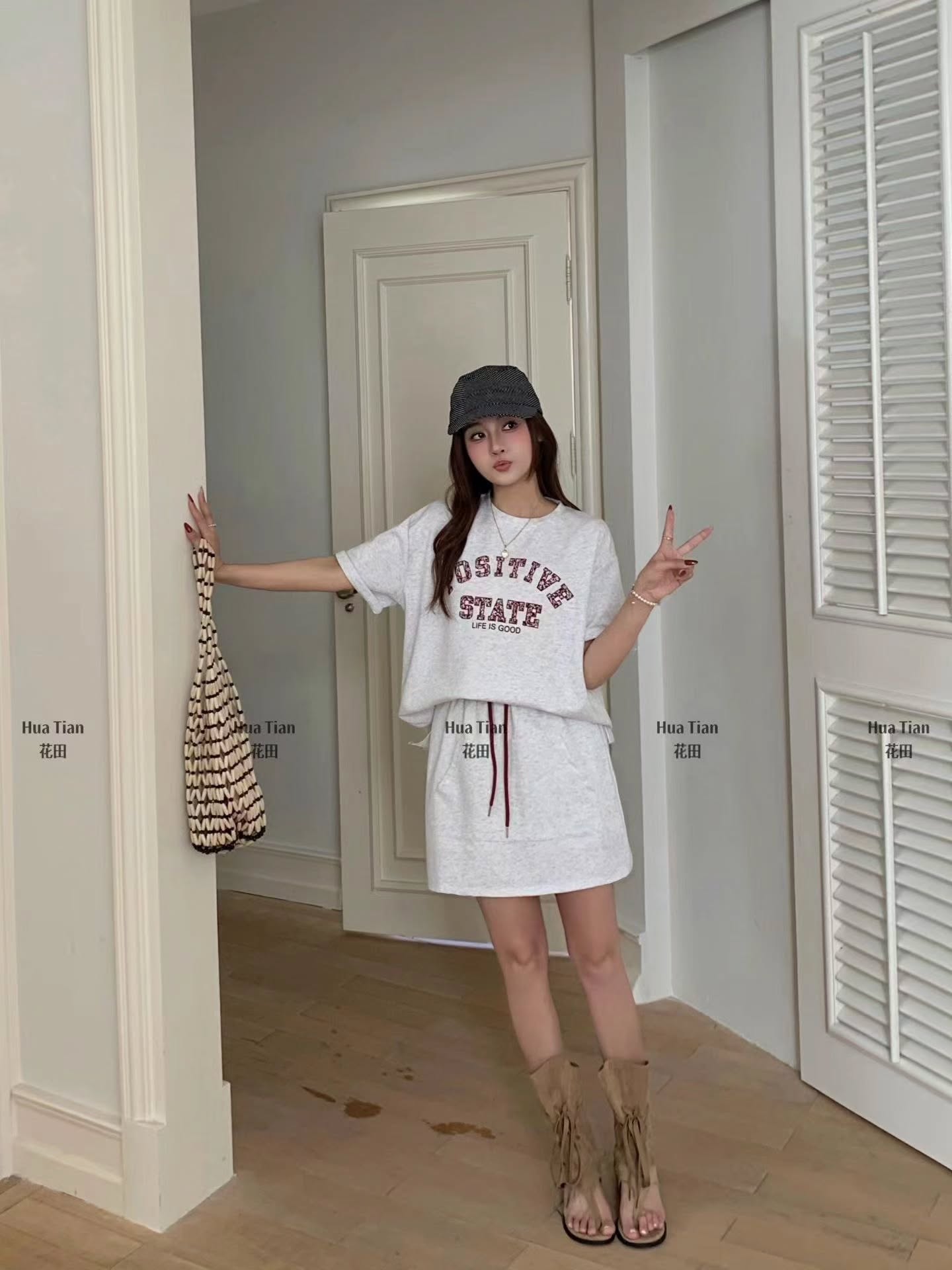 C8033 韩系太空棉套装🇨🇳