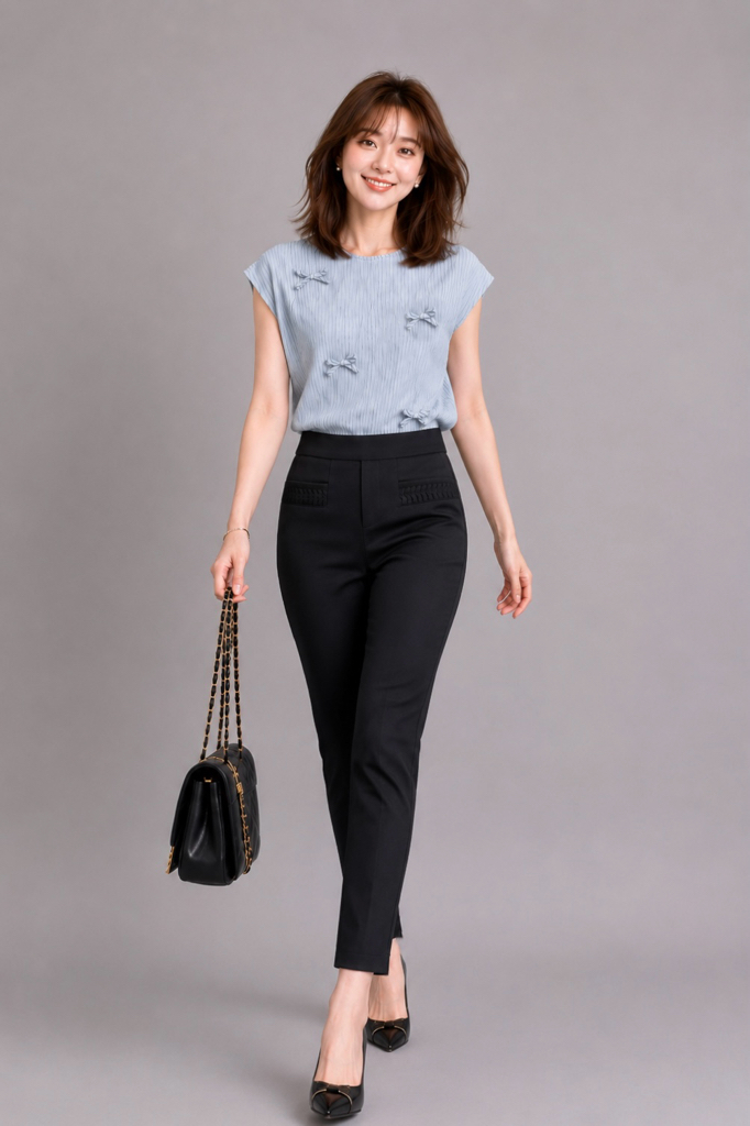 4647 Aria Slim Fit Ankle Pants