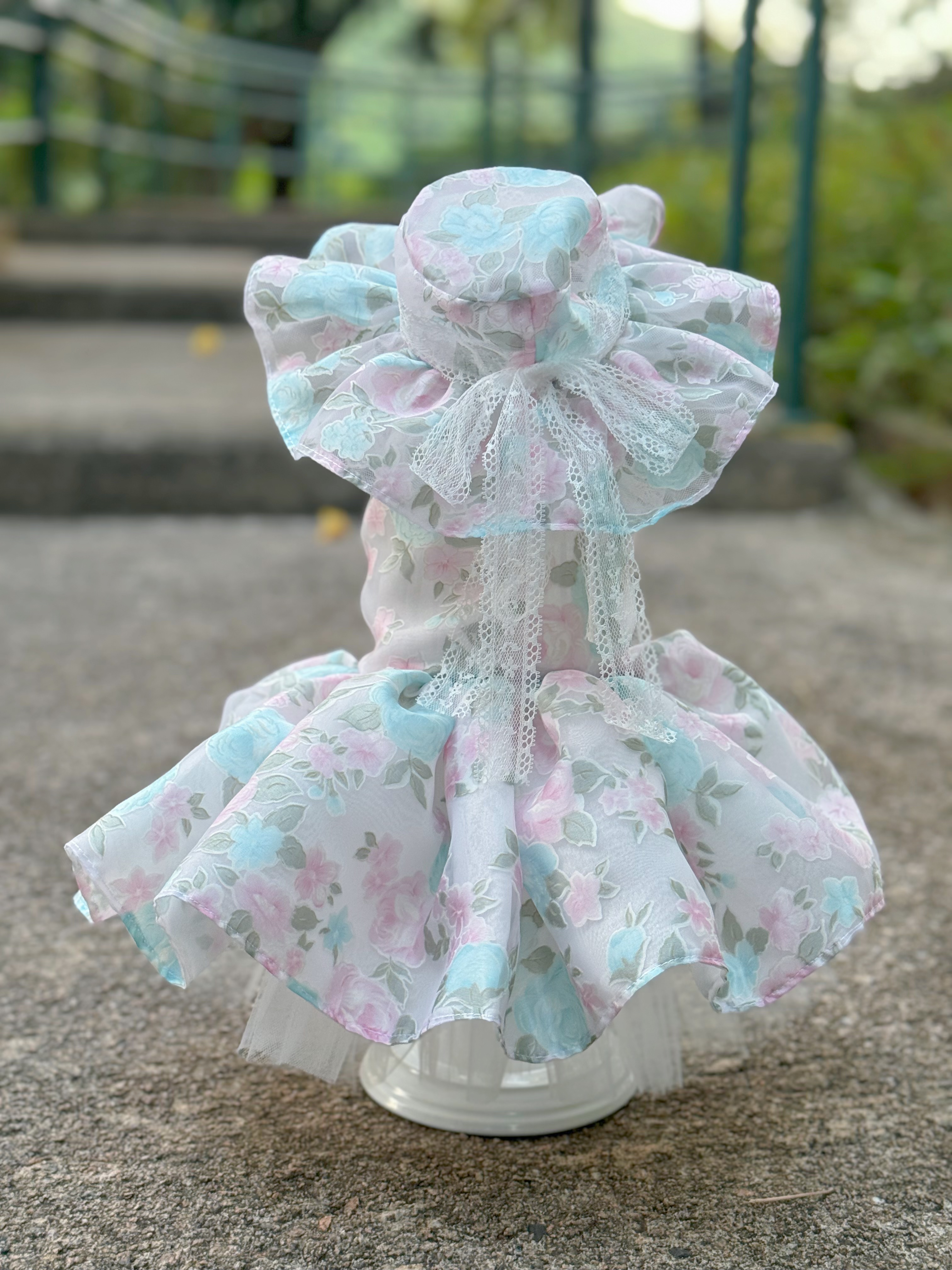 原創設計 夏日裏的薔薇 小禮服