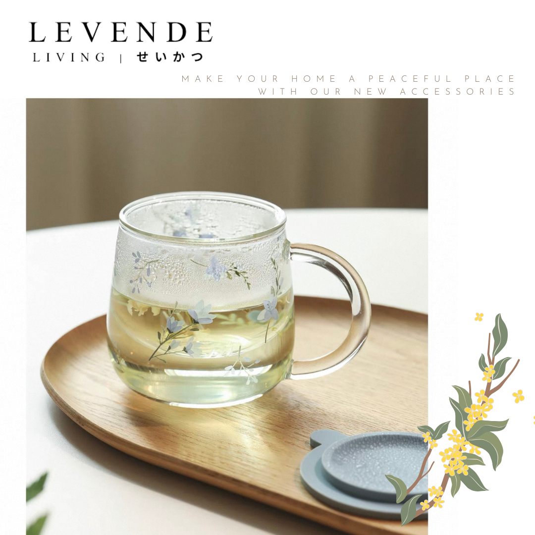 Levende 小蒼蘭高硼硅耐熱玻璃杯