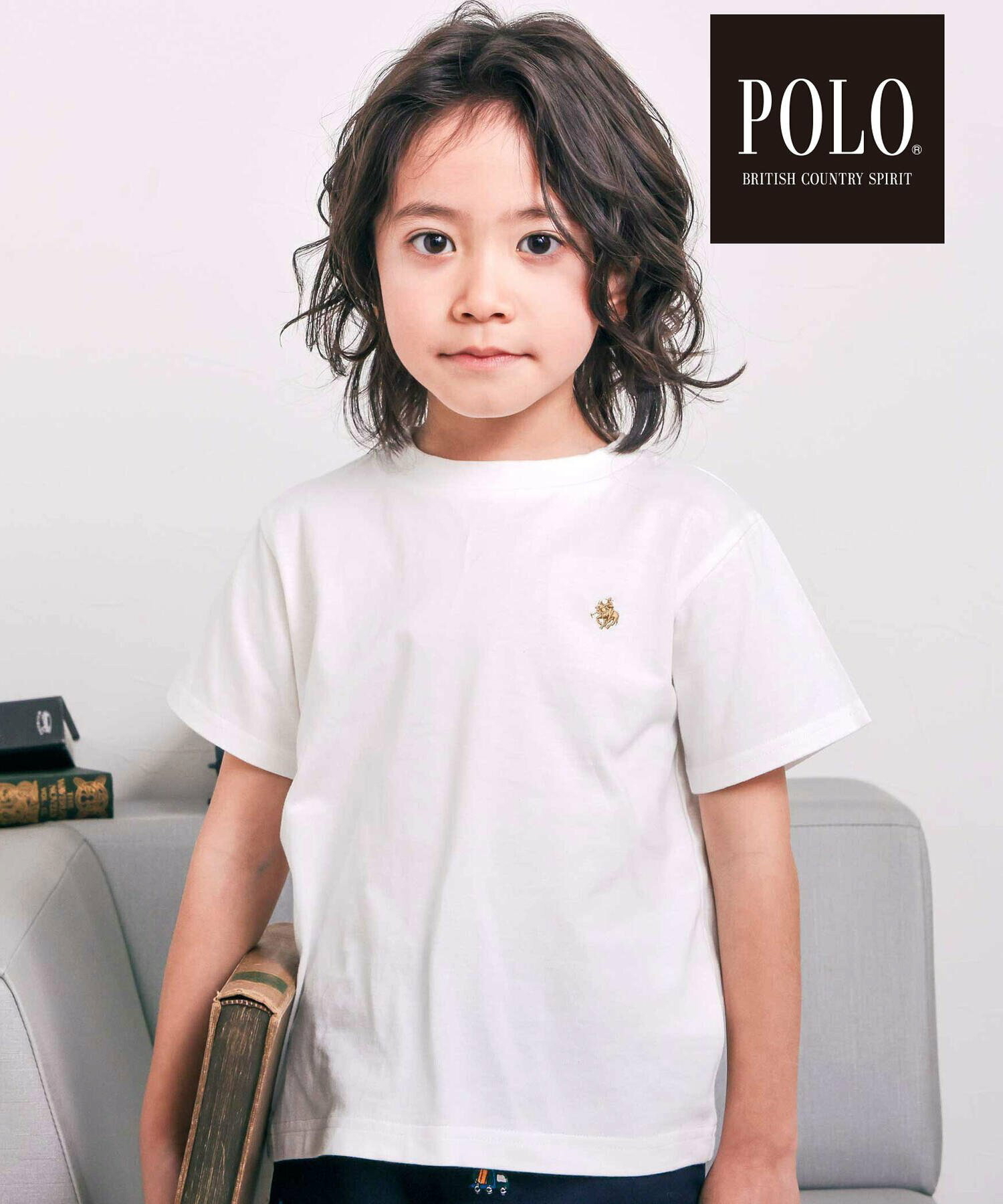 🇯🇵預訂 日本直送🇯🇵Slap Slip x Polo Bcs三色標誌後背刺繡貼花短袖T恤