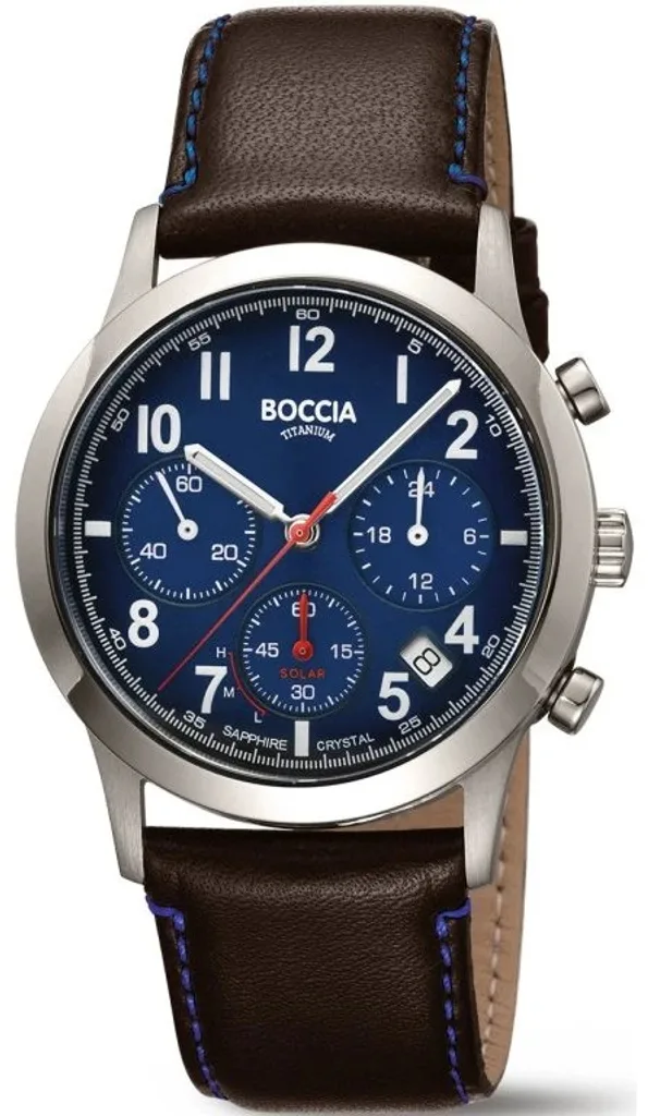 Boccia Titanium 太陽能手錶 3735-02