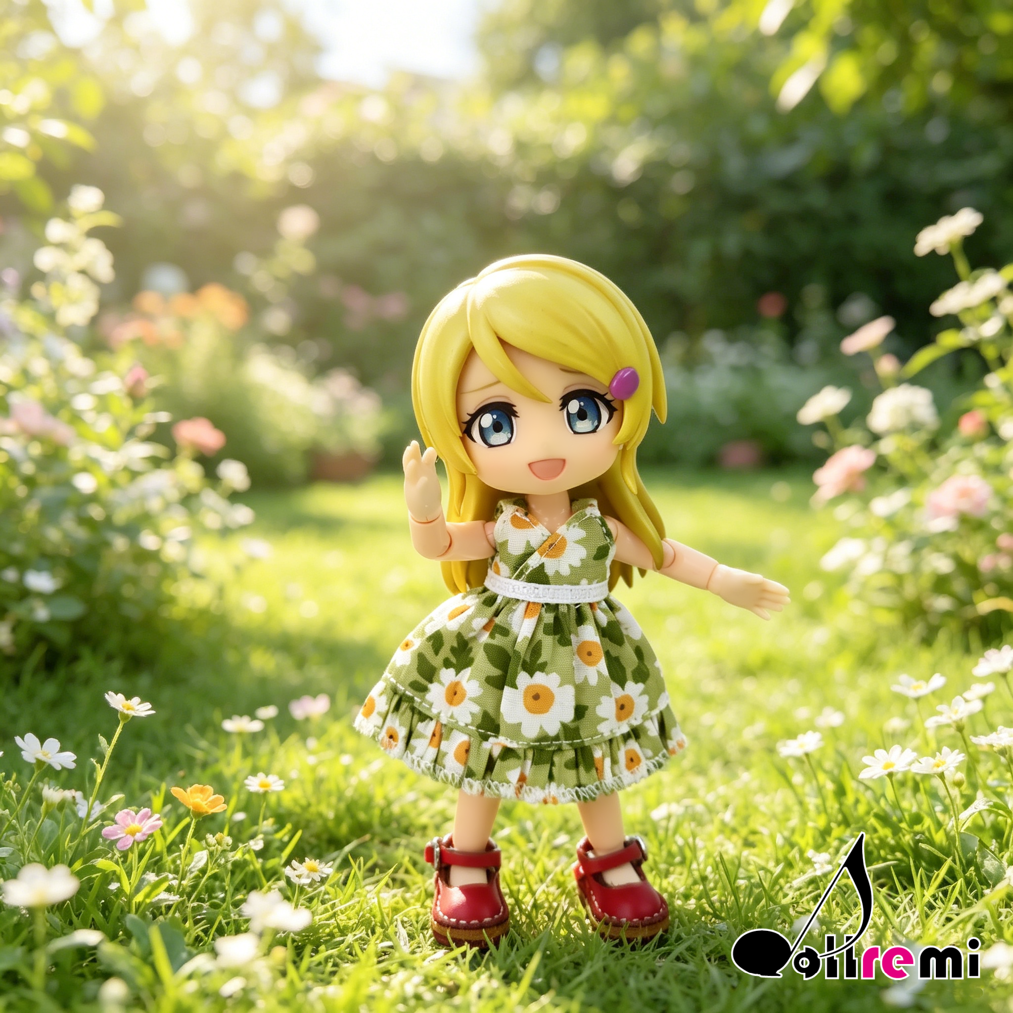 【dollremi】(B202) 碎花背心連衣裙 Sleeveless floral print dress
