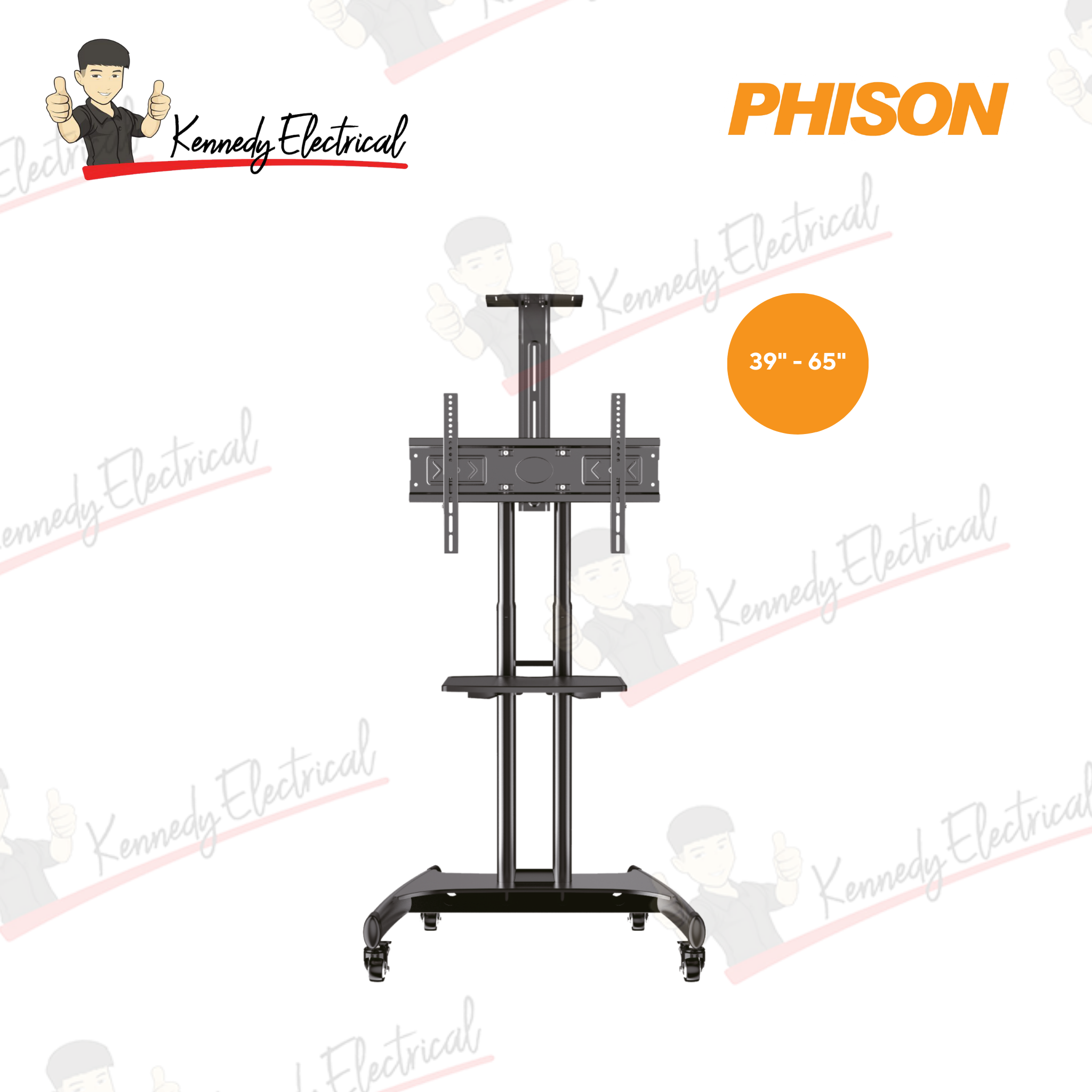 Phison 39"–65" Portable TV Bracket PM-91S