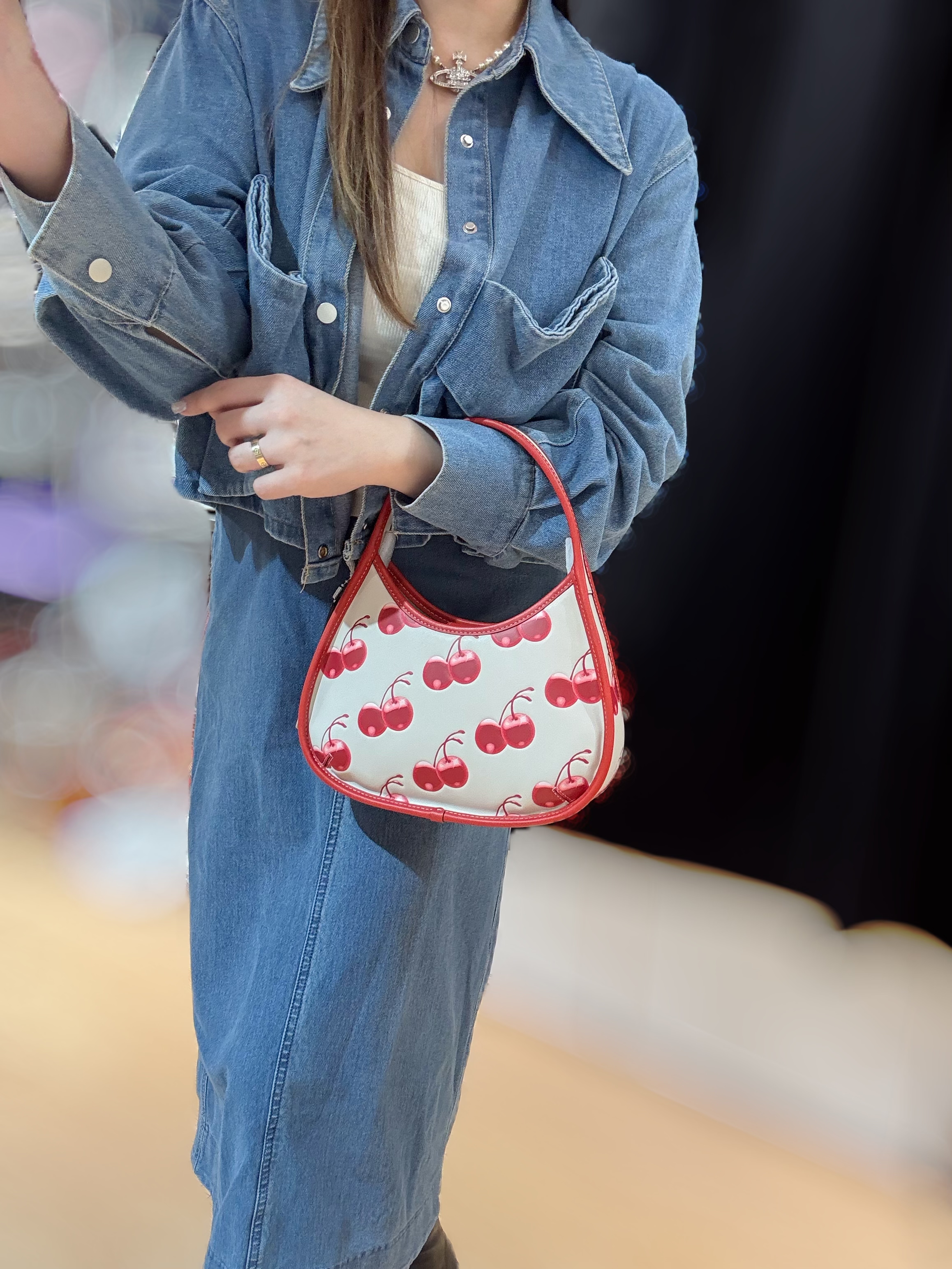 Coach Ergo bag cherry/red