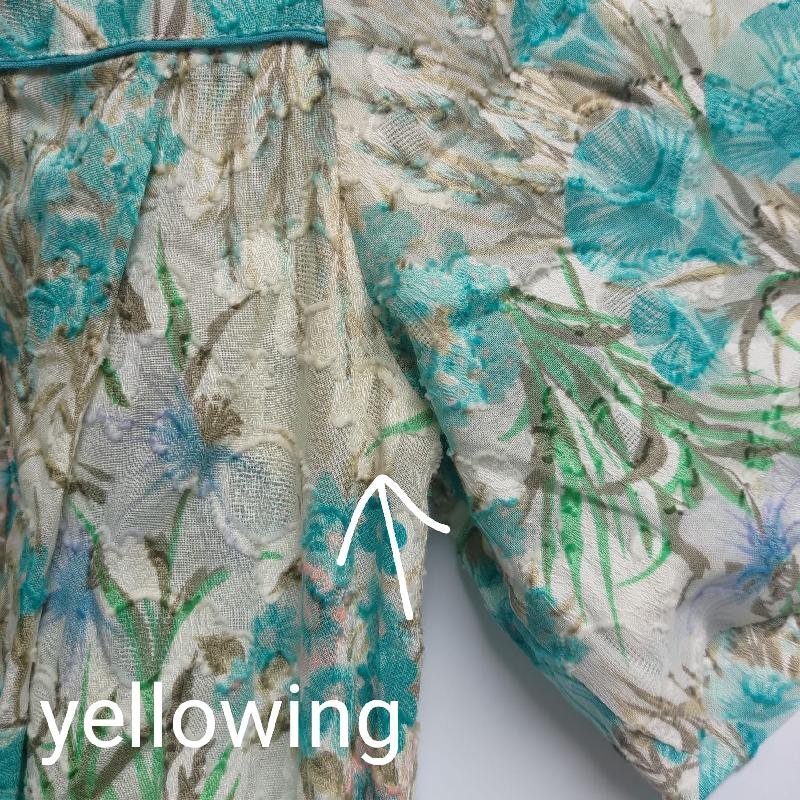 Vintage Japanese Floral Pattern Tunic Summer Dress(MT1541-23)