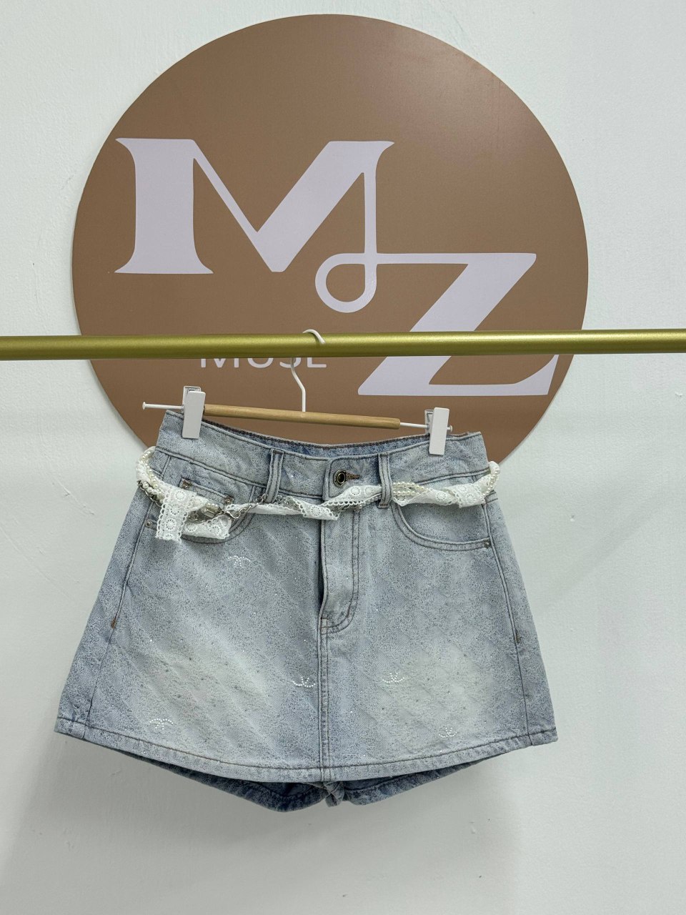 牛仔短裙
