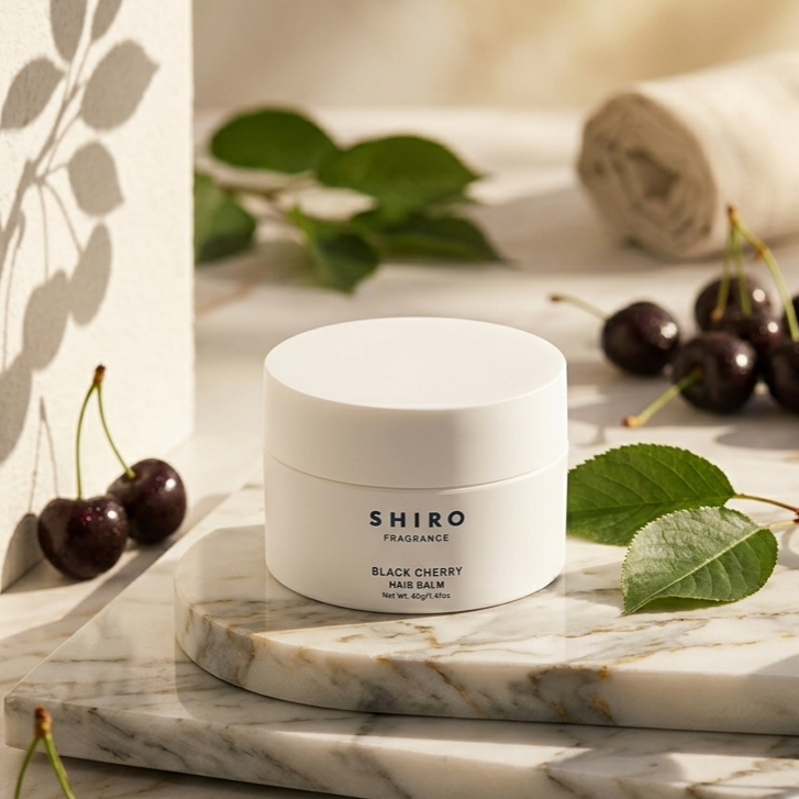 【限量發售】【✨️日本🇯🇵 SHIRO Black Cherry Hair Balm 黑櫻桃護髮膏✨️】40g   