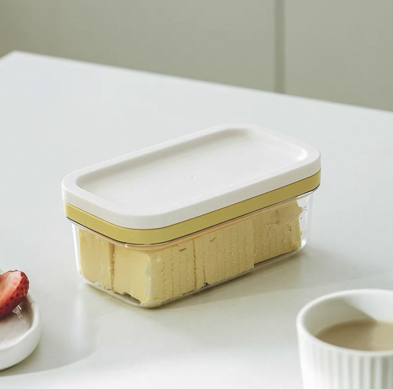 日本AKEBONO牛油切割收納盒