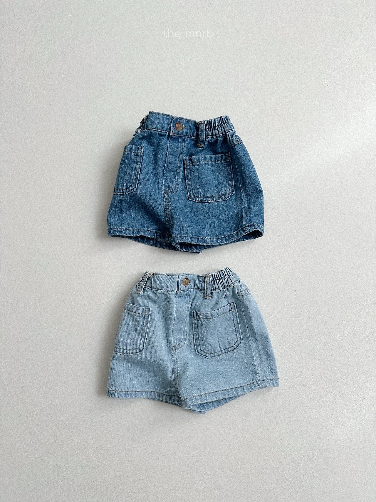 Minirobe | denim shorts (Deep blue XL100-110)