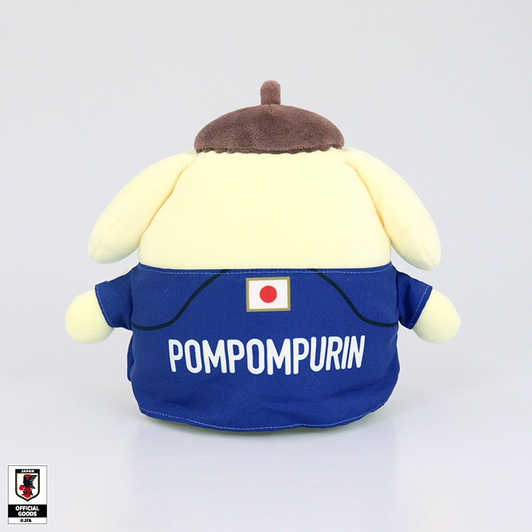 🌸 【預訂】Pompompurin 公仔 - Sanrio x Japan National Football Team Ver. 2026