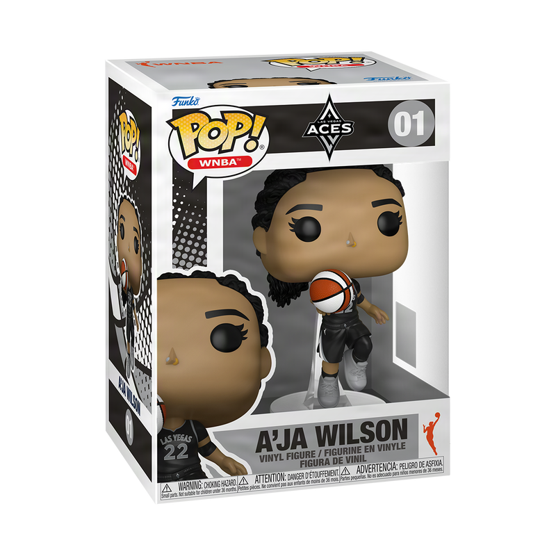 📦訂購 美國代購 Funko POP! WNBA A’ja Wilson Figure 拉斯維加斯王牌 模型