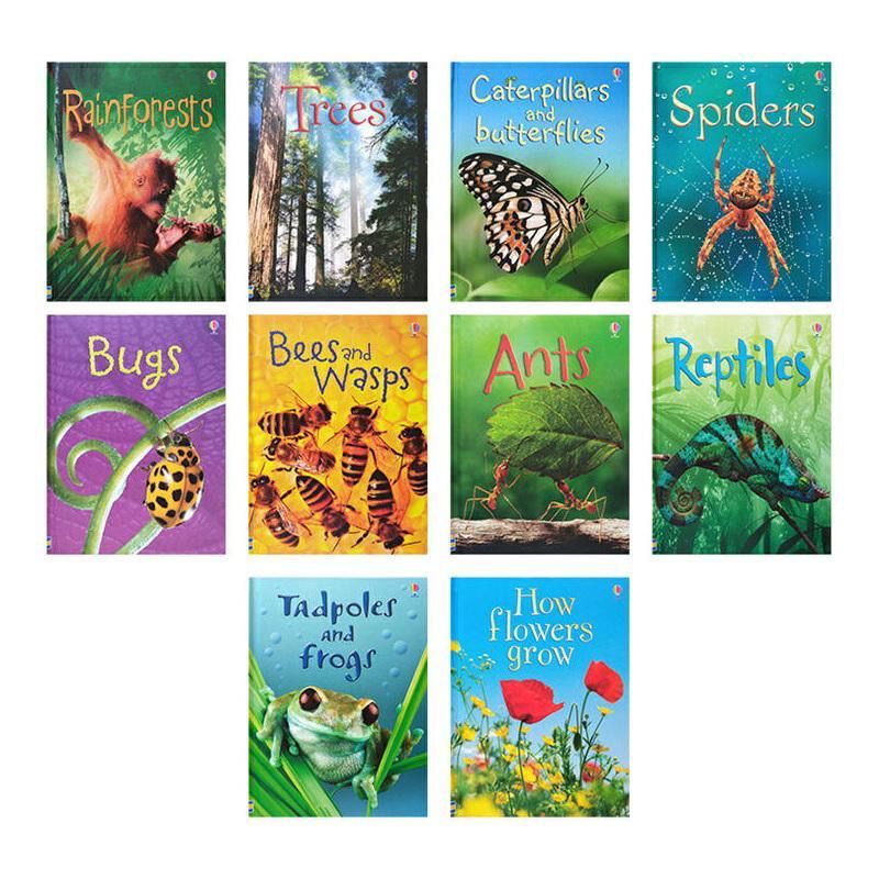 Usborne Beginners Nature 初探自然 兒童科普讀物｜10 books｜英文科普知識繪本