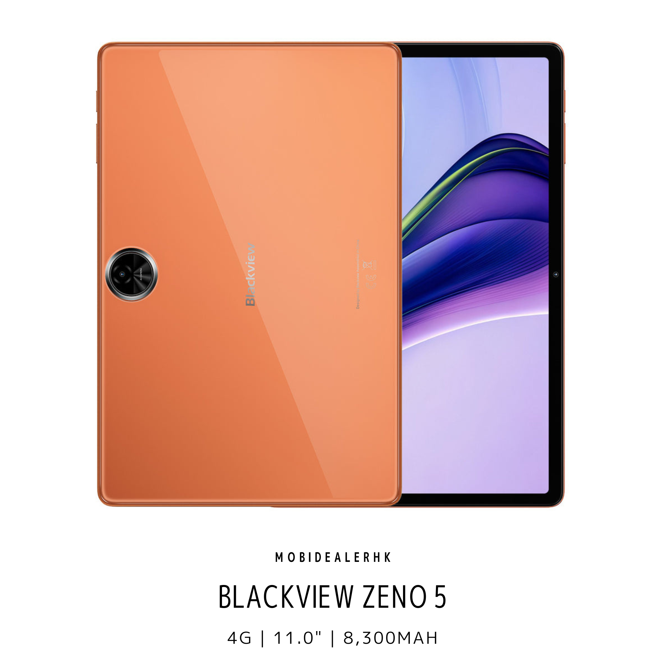 Blackview Zeno 5 | 4G | 平板電腦 | 11.0" 護眼屏 | 8300mAh 大電量