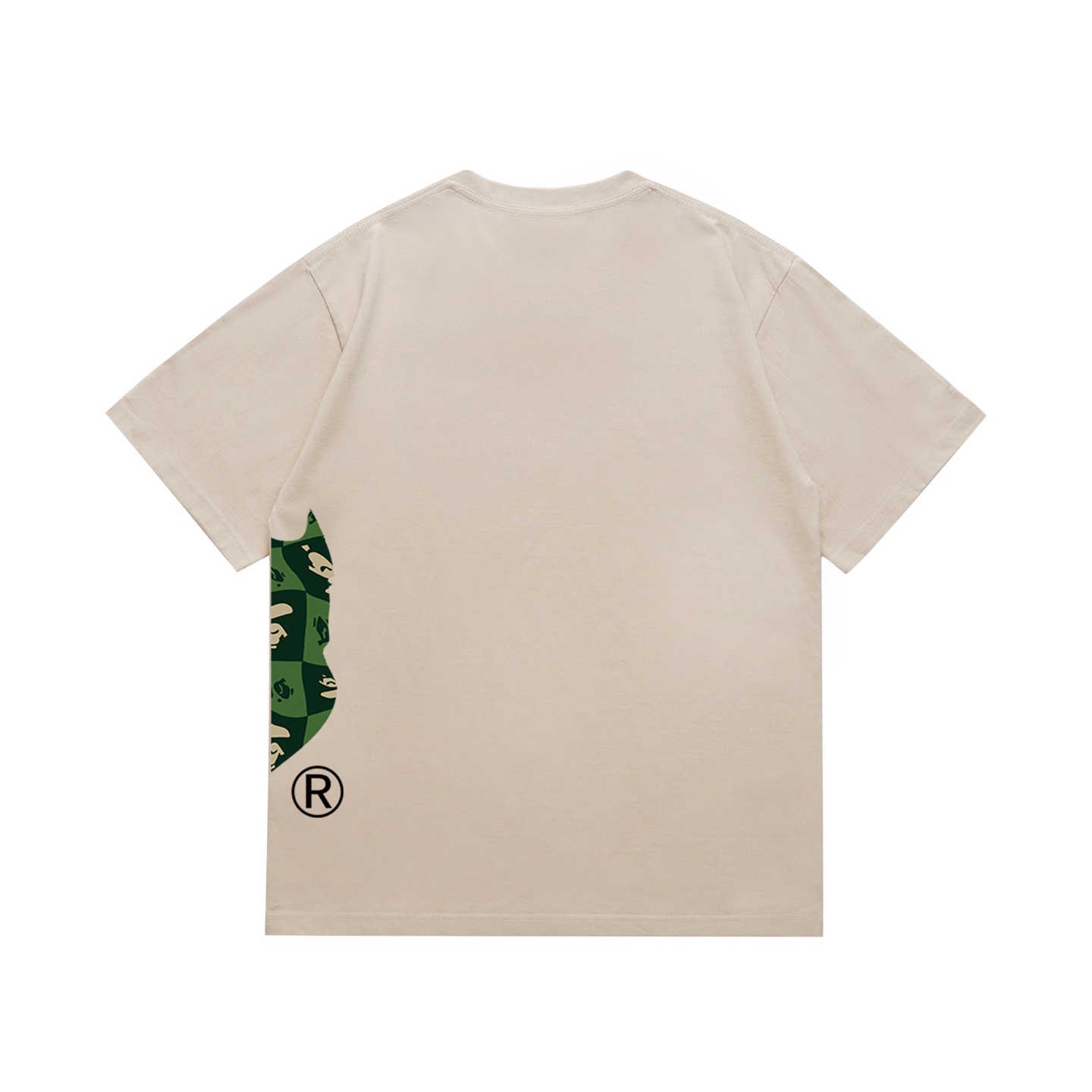 Bape Distortion Side Big Ape Head Tee