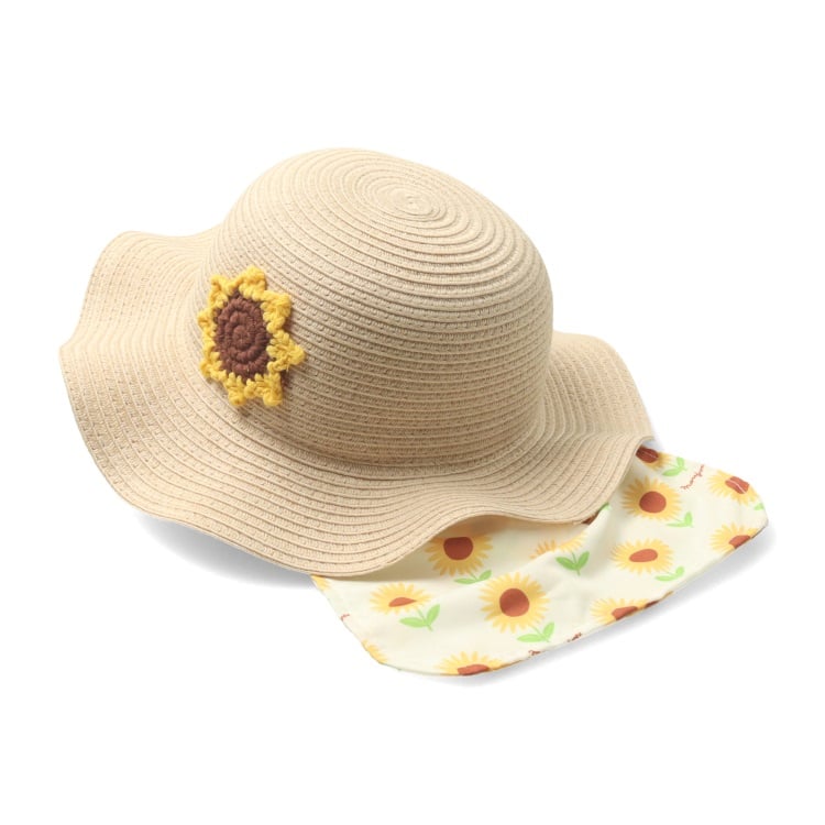 🆕【⭐訂購⭐】🌀 🇯🇵 日本直送 防紫外線 可手洗 可折疊收納 向日葵遮陽帽 🌀 [ELDA-0165][260518]