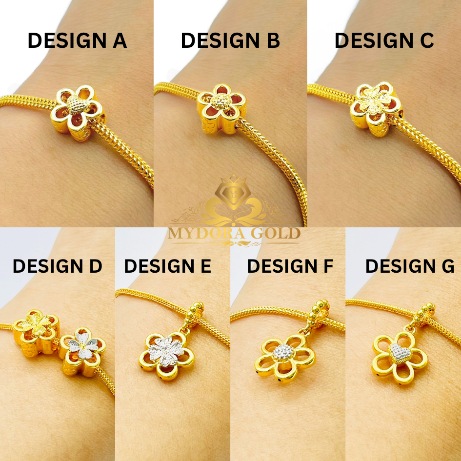 MYDORA Bead Bunga Daisy Series (5G) l EMAS 916/22K