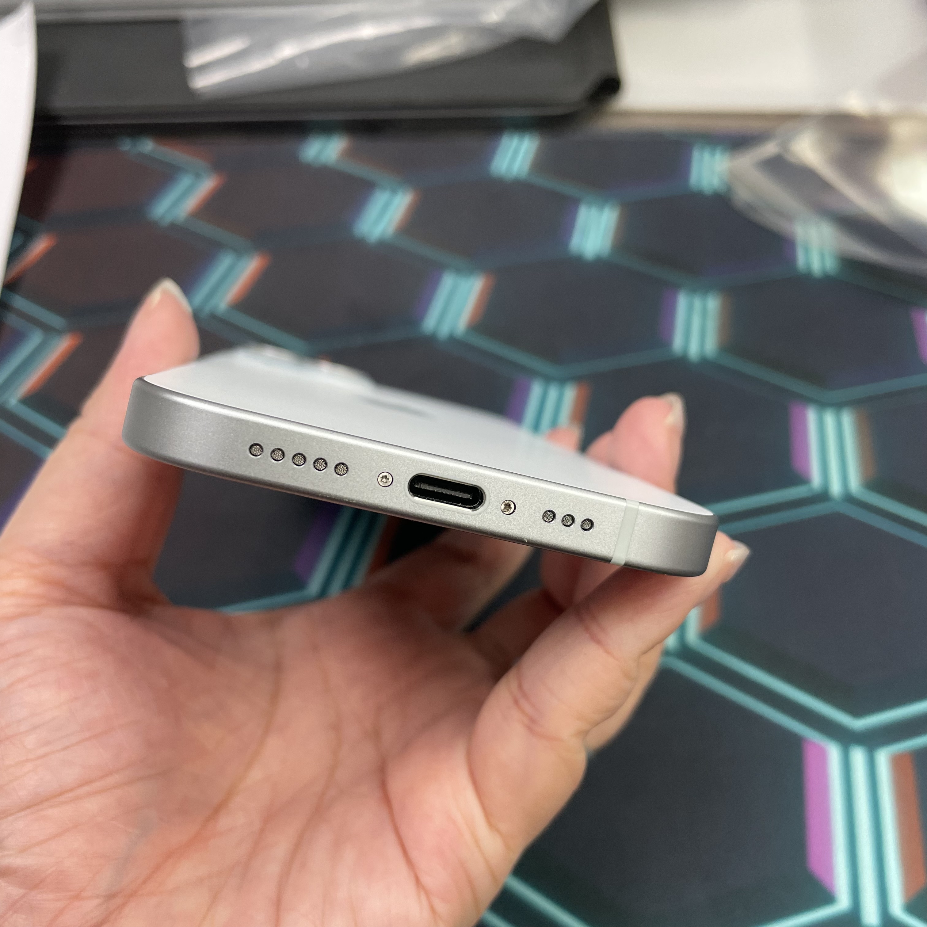 *8141 15 完美機 128GB 電100 藍色 blue