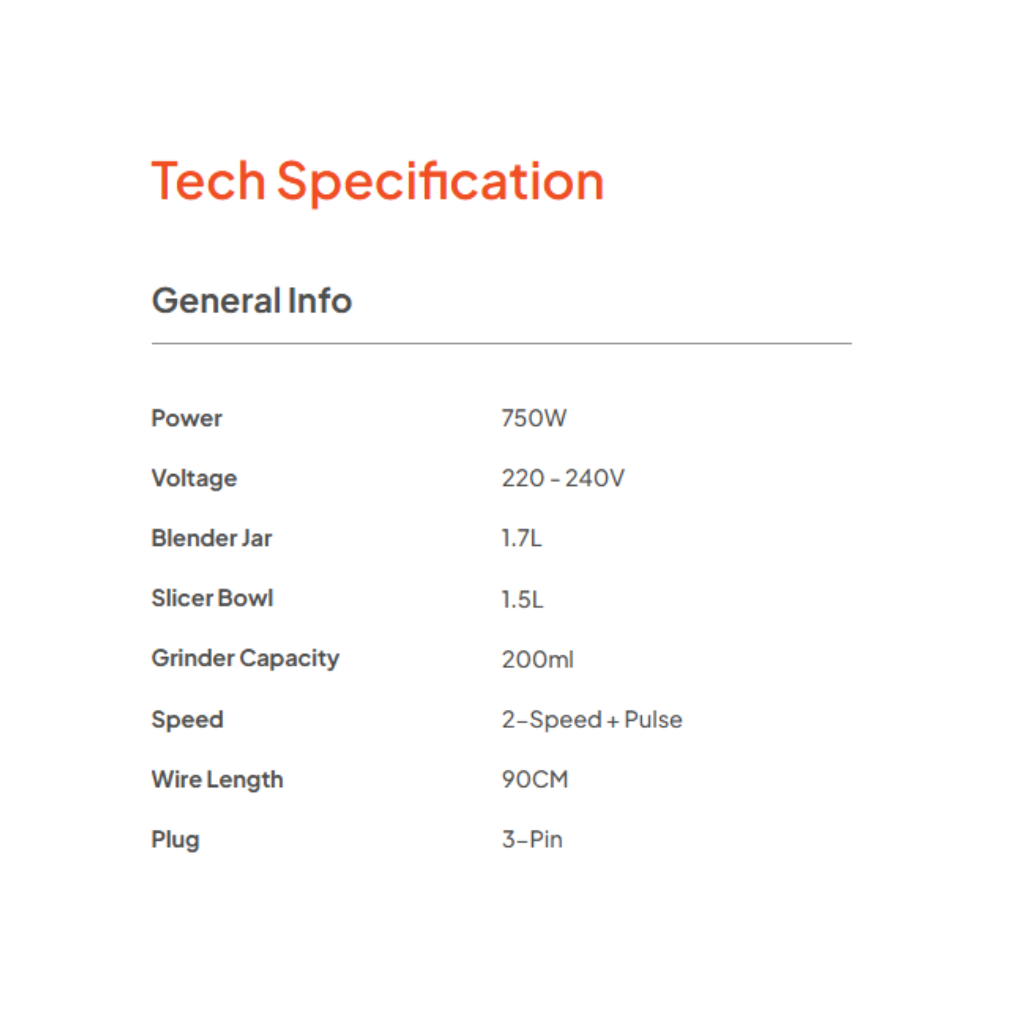 Russell Taylors Food Processor (FP6)