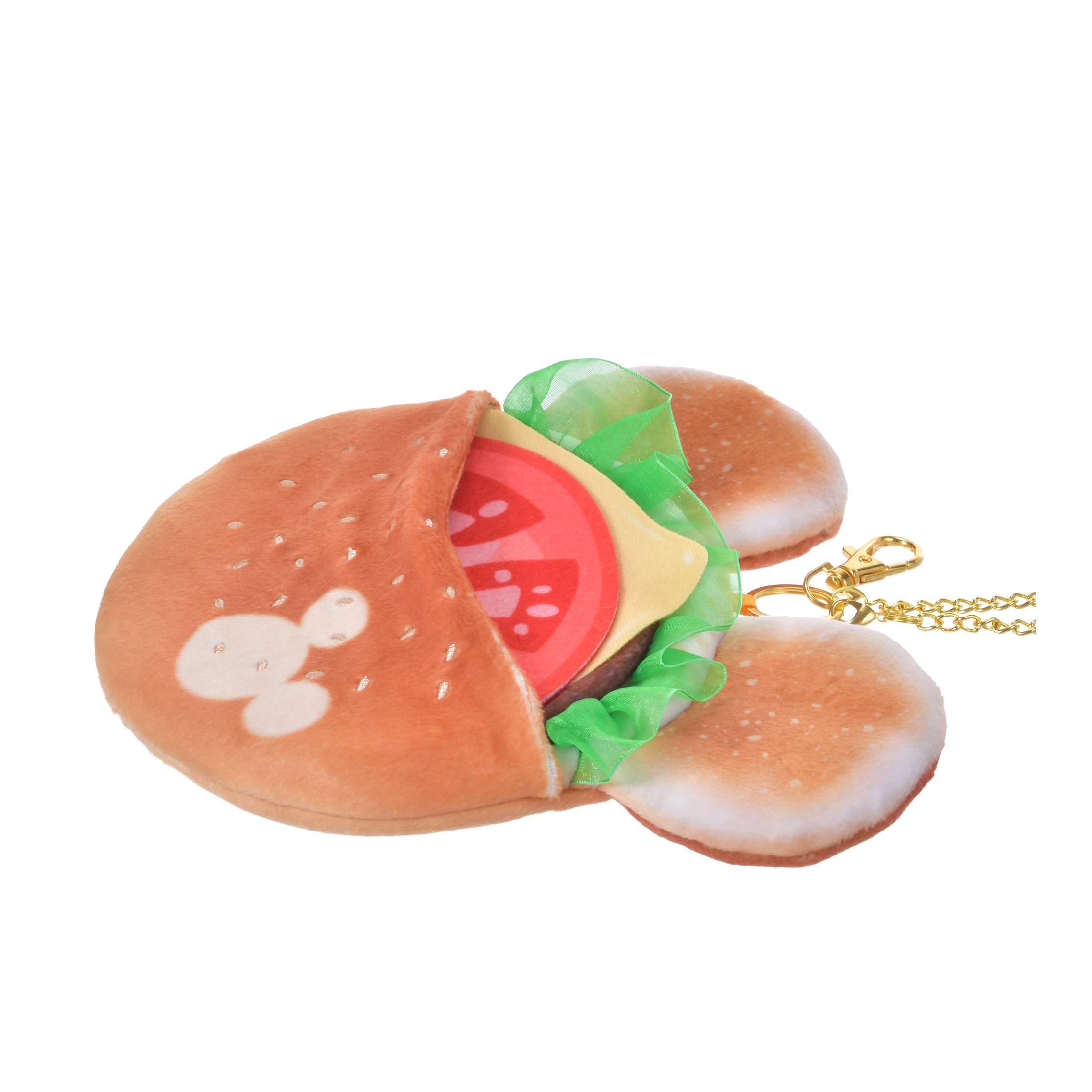 🎀【預訂】Disney American food Pocket Keychain - Mickey Hamburger