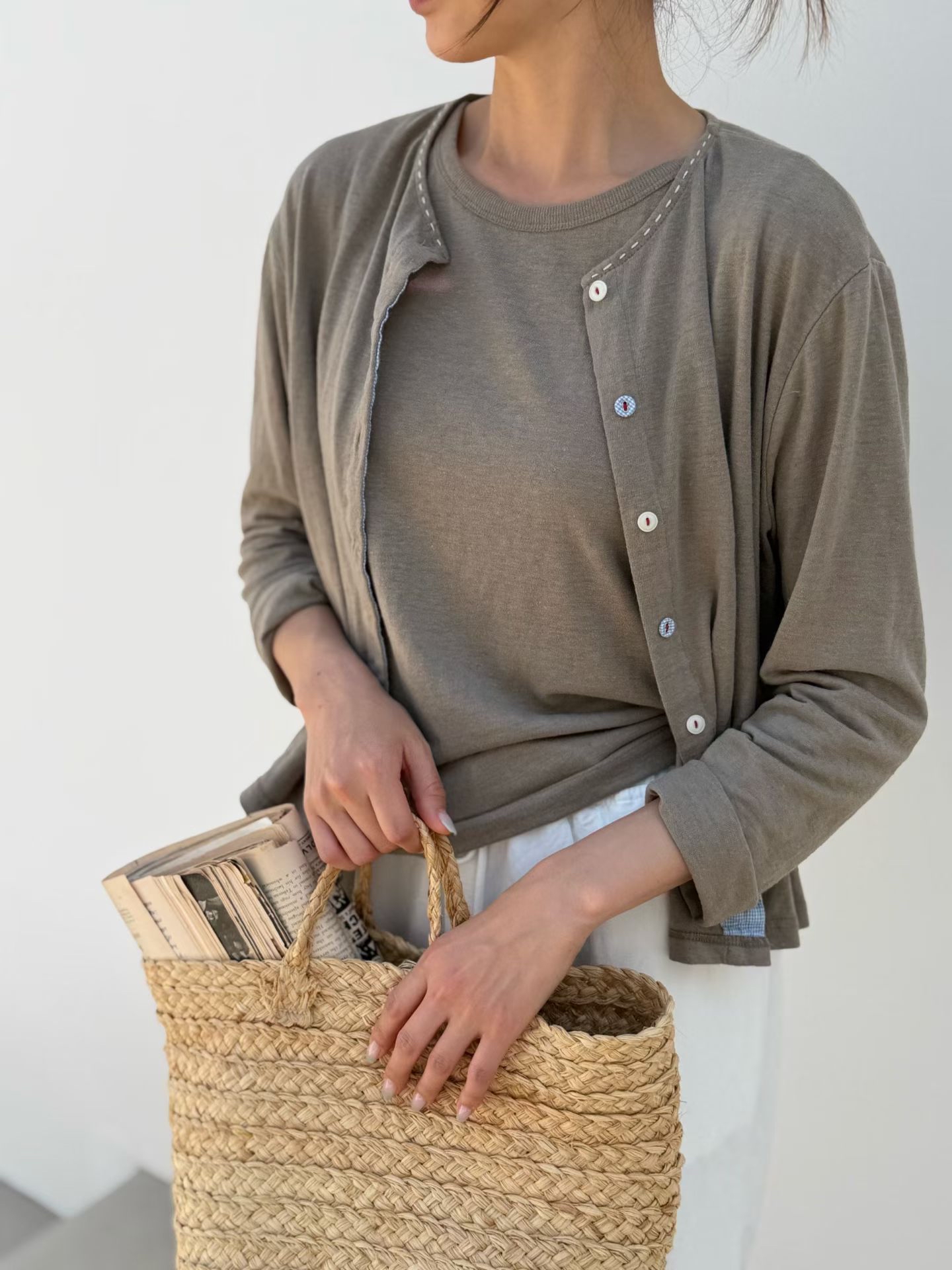 Cotton cardigan