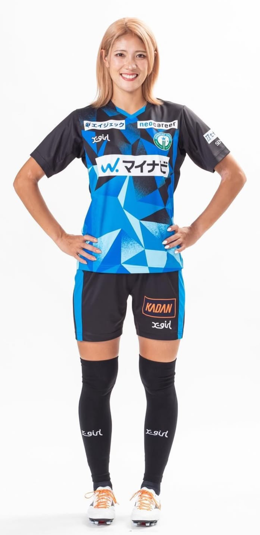 Mynavi Sendai Ladies 25/26 home shirt #5 Kunitake