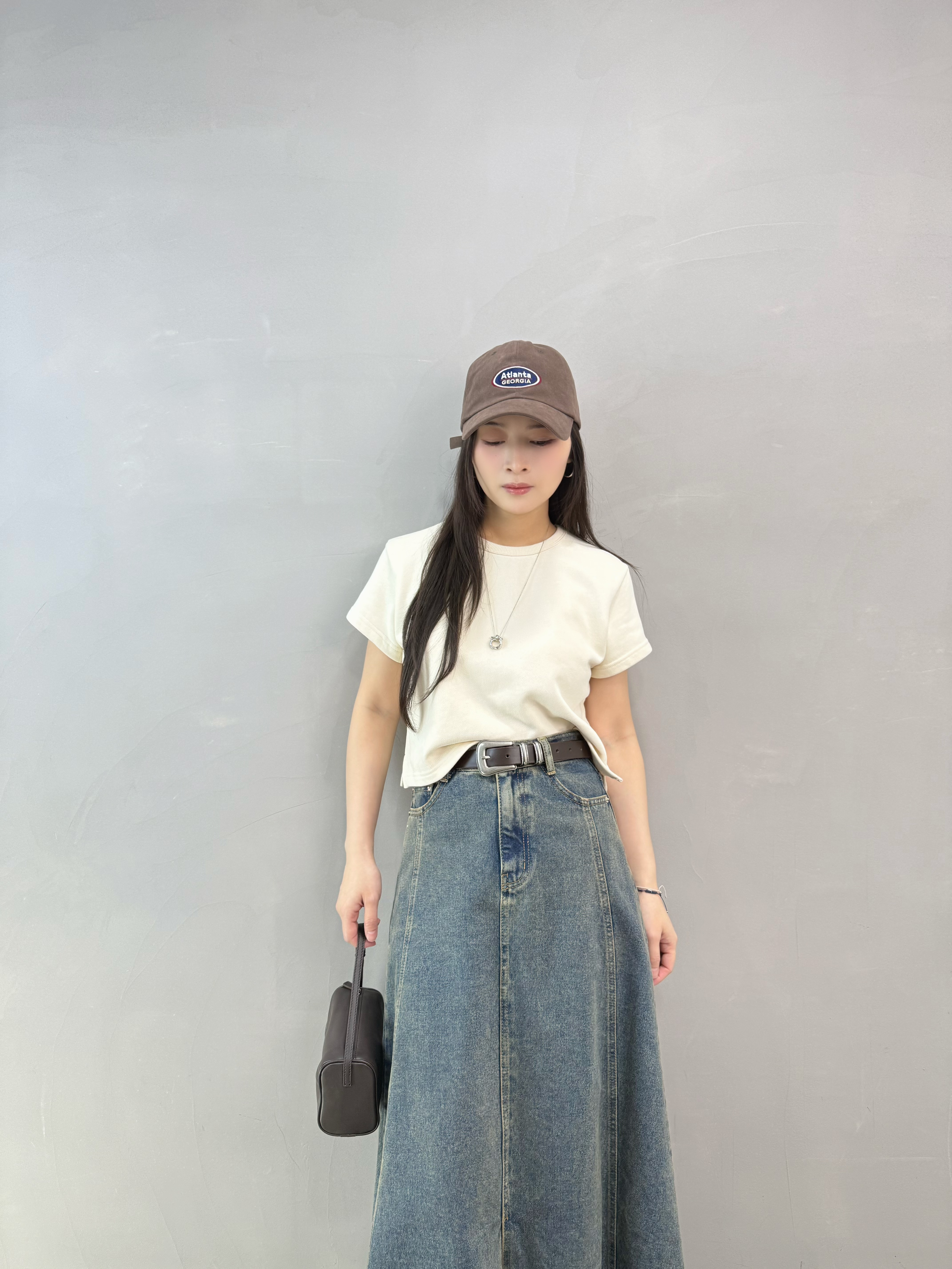 I17 洗水衛衣棉短tee