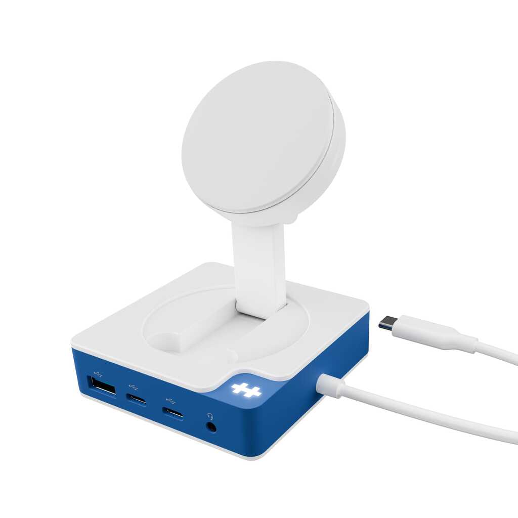 HyperDrive Flex Qi 無線充電 USB-C 擴充座 HD8100BUGL