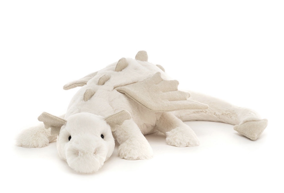 JELLYCAT Snow Dragon H66cm retired 絕版大雪龍